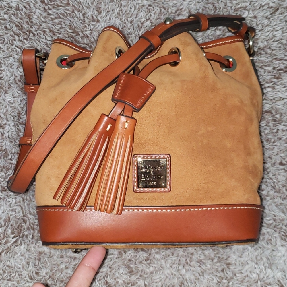 Small Suede Drawstring